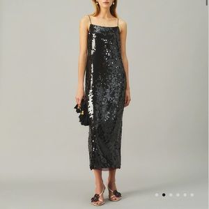 Tory Burch Sequin Slip Dress